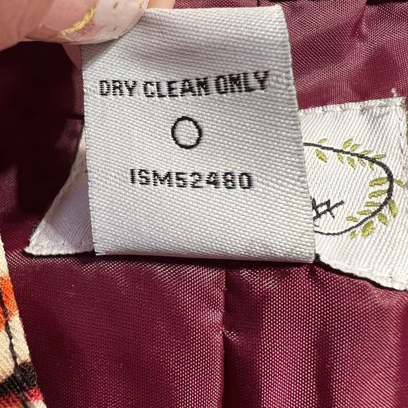 Molly & Maxx Jacket Size Medium Full Zip Lined 3/4 Sleeve - Picture 4 of 7